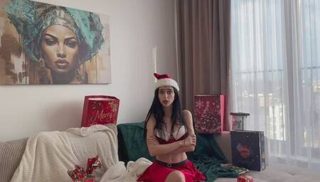 Santa will fuck me while you watch