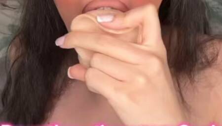 Deepthroating your Cock then sticking it up my ASS