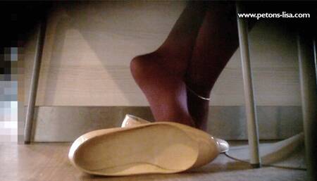 When Cinderella regrets wearing Louboutins - Part 2 (Shoeplay, Heelpopping, Stolen shoes)