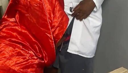 Holiday office visitor seduces bbc doctor