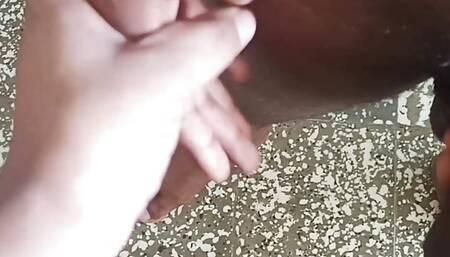 My neighbor asks me to masturbate him and he makes me his delicious milk in my hands