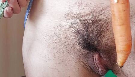 Sensual brunette in the kitchen naked. Sexy vacuums naked. Amateur wife tries on clothes, I spy naked brunette, hairy pus