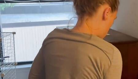 This Girl Is Half My Age! She's so Mad That I Came so Deep. Her Boyfriend Will Definitel Notice.