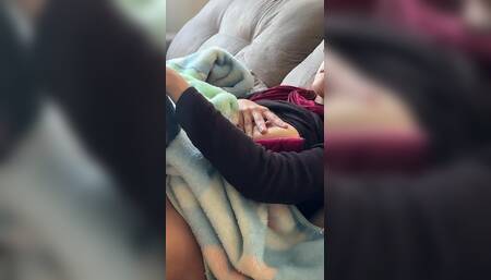 My BF Caught Me Masturbating and Finished the Job