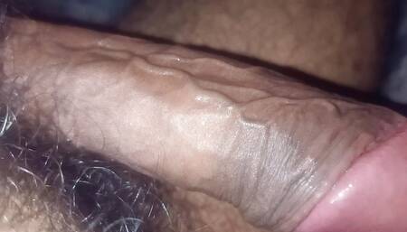 Indian lond long desi penis is growing up.