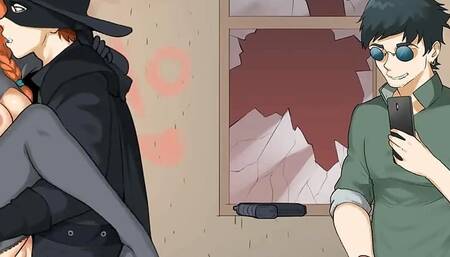 MILF's Plaza: Zorro and Cat Woman Cosplay Sex in Abandoned Building - Episode 16