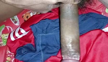 A village boy with a longer penis