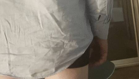 A good old fashioned OTK spanking