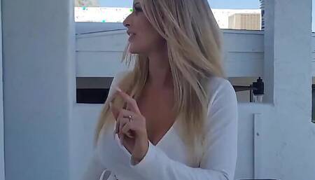 Stranger Gets Lucky with Slutty Hotwife