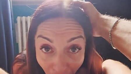 Dirty Things in Rome, Big Tit Slut Fucked by a Huge Cock Part 1