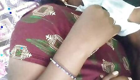 Navel kiss and romance with bhabhi