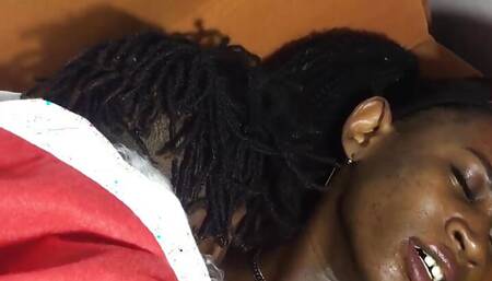 She Enjoyed a good sex with Santa Clause