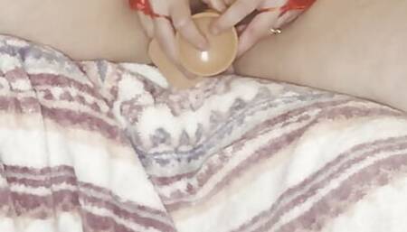 Naughty, Milf, Teacher and Wife is having phone sex with hubby that ends with tasting my juices