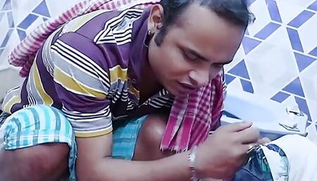 Indian Hot Bengali Star Roleplay Sex Fucked by Her Servant