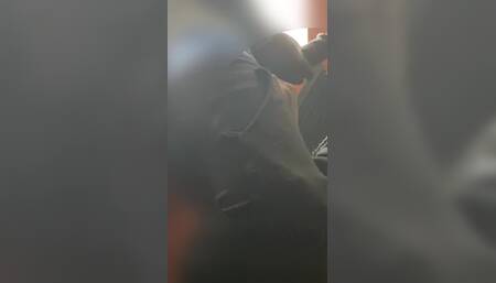 Her Boyfriend Almost Caught Her Sucking My Dick. She Heard Him Coming and Stopped Sucking