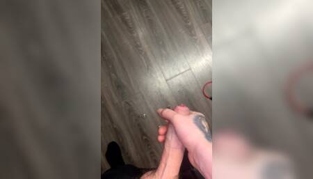 My Cock Was Absolutly Throbbing While Sat with the Lads Id Been Rubbing It in My Jogger That Long I Just Ran Out and Shot All Ov