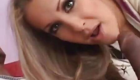 Chelsie Rae Gets Slammed By Fat Black Dick