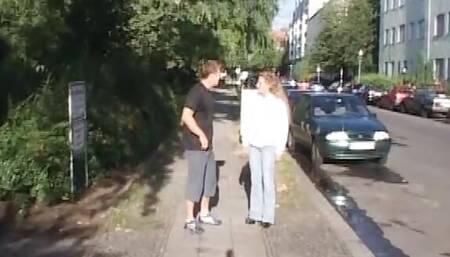 Big ass German blonde rides big dick