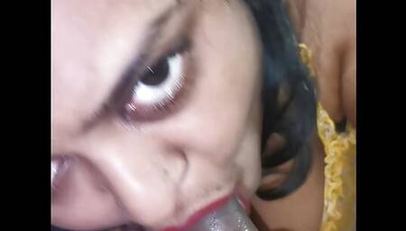 Best lndian girl Suking Dick and cum in mouth part 1