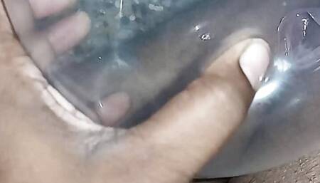 I am licking my Indian wife pussy and big boobs