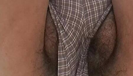 the vagina swallowing the shorts. milf playing with the beautiful rich