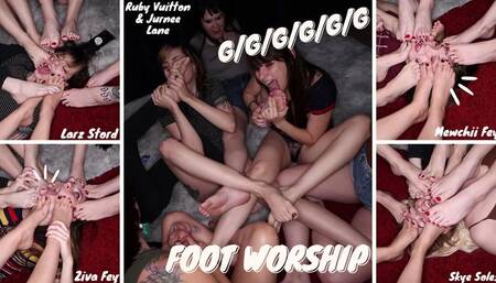 4K Ziva Fey - GGGGGG Foot Worship