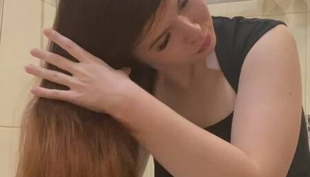 hair washing routine