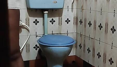 Mallu girl in hostel bathroom