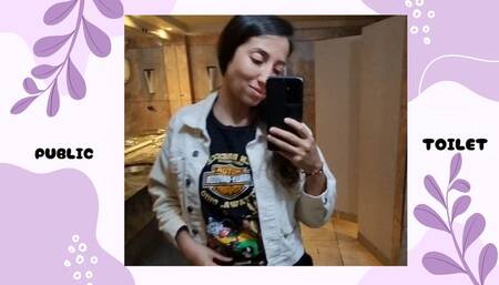 Pee in public toilet ????