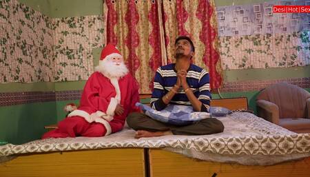 Indian Sexy Shanta Hot Sex! Shanta Bhabhi Xmas Sex