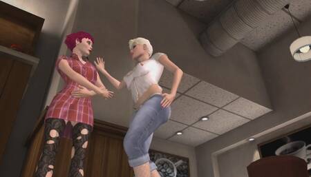 BlondeLes ep 1 - Pamela's Debt