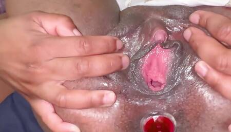 MY PUSSY GAPPING Let's hurry my boyfriend is almost home