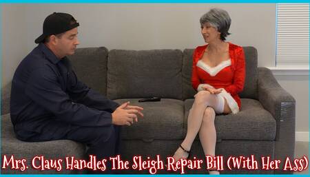 Mrs. Claus Handles Sleigh Repair Bill With Her Ass - FUCKTACULAR E63