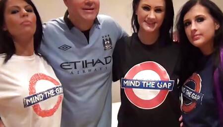 Scooby's XXX Dream Come True With Scarlett, Carla, Chantelle!