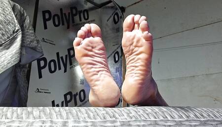 Wet balls and soles