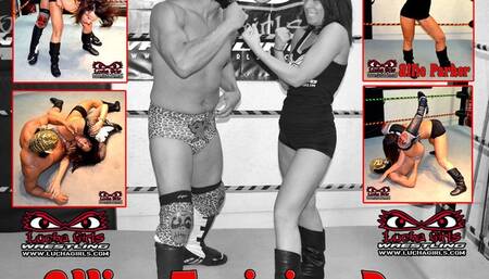 1598-Training Day for Allie Parker - Mixed Maledom Wrestling