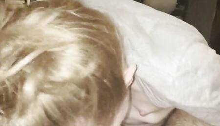 Blonde Girl Half My Age Insists I Fuck Her