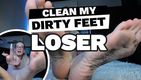 Clean My Dirty Feet, Loser!