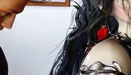 3D BBW Sexy Lingerie Slut Cheating with Big Cock