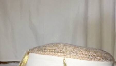 Box and pillow crush in different shoe's ans barefoot