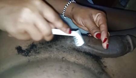 She Shaves My BBC Then Fuck It Part3
