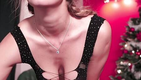 Sexy dance with light ass spanking