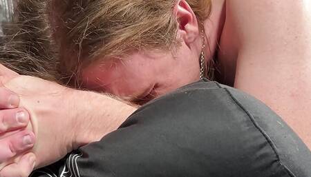 Mistress Edges and Anal Stretches Her Submissive