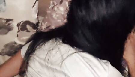 Cheating wife fucks husband's friend