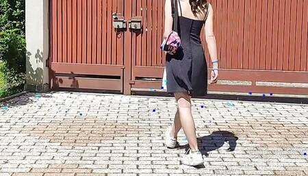 IMPERATIVE order: if he tells you to go slowly, you go even FASTER!