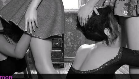 43 - Dusklight Manor - Group Sex Vampire Story by Nurse Cora and Lemon to John