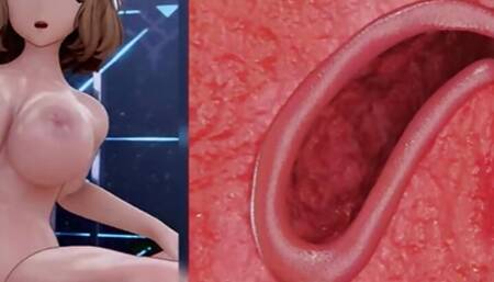 Anis Break The Rules - Huge Pussy Creampie - 3D Animation