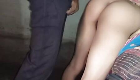 Gawadi Bhabhi's Doggy Tile Fuck