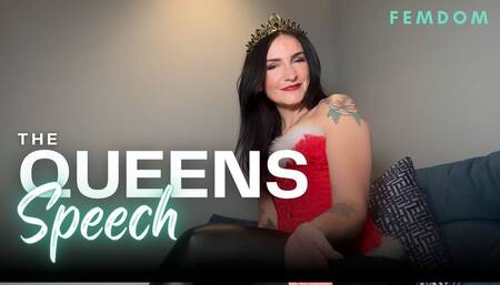 The Queen's Speech! Adreena Winters Addresses The Betas!