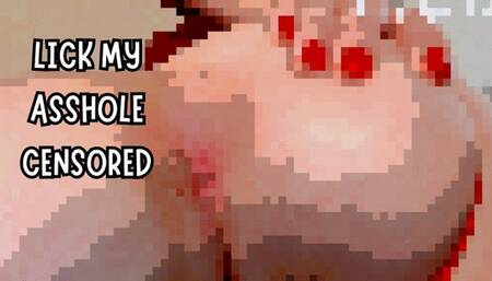 REAL LOSER ASSHOLE LICKING BETA SAFE CENSORED ASS FETISH